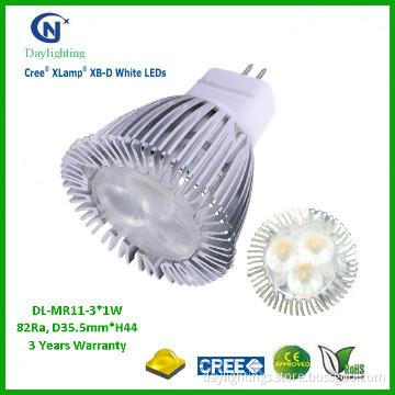 3W CREE XP-E 12V 220Lm MR11 LED Lamp